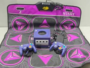 lot 324 image: Nintendo GameCube Video Game System w2 Controllers &amp Dance Pad