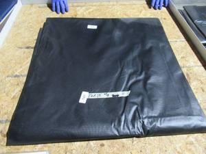lot 141 image: NEW Vinyl Tarp - 12 x 18  Black  White Vinyl tarp - 9 oz. Lightweight Duty