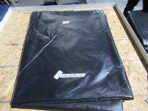 lot 143 image: NEW Vinyl Tarp - 10 x 15  Black  Black Vinyl tarp - 13 oz. Midweight Duty