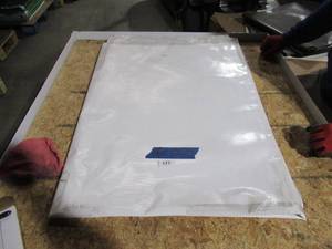 lot 171 image: NEW Vinyl Tarp - 12 x 16  White  White Vinyl tarp - 13 oz. Midweight Duty