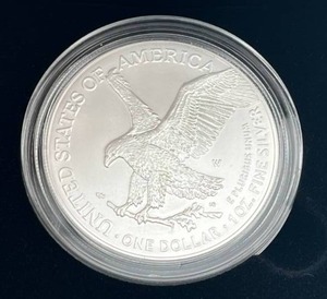 U.S. Mint 2024-W American Eagle One Ounce Silver Proof Coin w/ COA