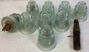 lot 41 image: Hemingray 42 Glass Insulators