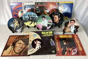 lot 100 image: Elvis Collection of Albums and Collector Plates