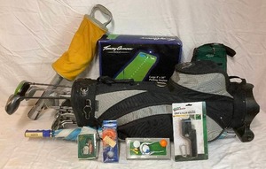 lot 114 image: Large Golf Collection with Taylor Made Irons