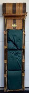 lot 111 image: Vintage Wooden Tobaggan Sled- Adirondack