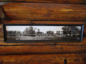 lot 11 image: Columbia Field Day June 14th 1914 Framed Picture 9 12x42