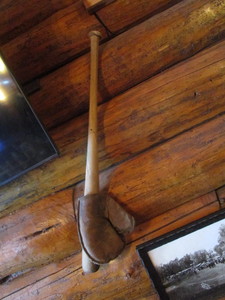 lot 12 image: Baseball Bat & Glove