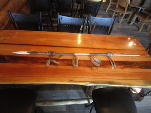 lot 35 image: Native American Spear