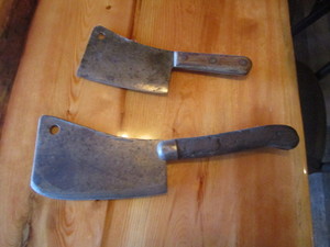 lot 55 image: Meat Cleavers