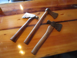 lot 57 image: Hatchets