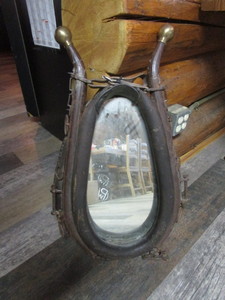 lot 92 image: Horse Collar Mirror