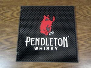 lot 114 image: Pendelton Whiskey Bar Mat 14 12x14 12