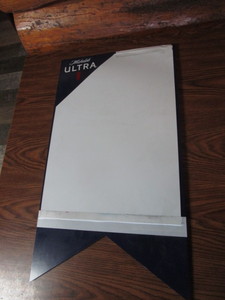 lot 151 image: Michelob Ultra Menu Board 16x29