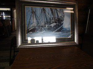 lot 168 image: Sailing Picture 31x40