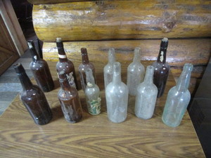lot 181 image: Glass Bottles