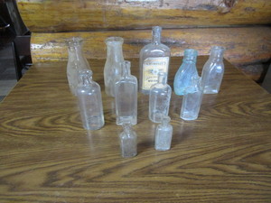 lot 183 image: Glass Bottles
