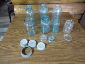 lot 184 image: Canning Jars