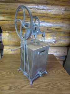 lot 190 image: Butter Churn 11x11x27