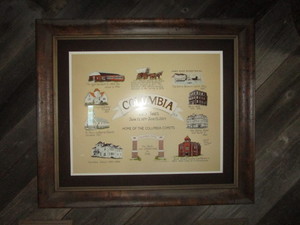 lot 217 image: Columbia 125 Years Picture 30x26