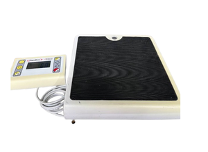 lot 33 image: Detecto PD100 ProDoc Digital Scale - Heavy-Duty Stable Base, Highly Visible LCD Display, 480 lbs. Weight Capacity - Great Working Condition