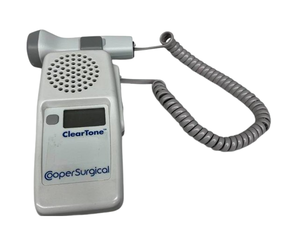 lot 35 image: Cooper Surgical ClearTone Handheld Doppler Fetal &amp Vascular Ultrasound System - Advanced Audio Output, Interchangeable Probes, Provides Clear Static-Free Sound - Great Condition&nbsp