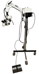 lot 76 image: MSRP $18000 Wallach ZoomScope Quantum Series Colposcope wTruLight Illumination &amp Foot Controls for Hands-Free Operation, Enhanced Cervical Visualization, Precision Optics &amp Stable Mobile Stand to Support Accurate Gynecologic Exam Works Great
