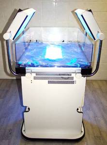 lot 3 image: MSRP $9,000 Olympic Medical Model 10 Bili-Bassinet All-In-One Double-Sided Neonatal Phototherapy System - Designed for Treating Neonatal Jaundice, High-Intensity Concurrent Treatment - Great Condition