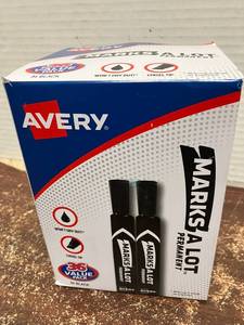 lot 12 image: Marks-A-Lot Permanent Markers
