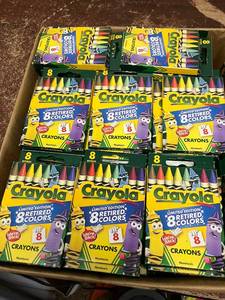 lot 91 image: Crayola Crayons Packs