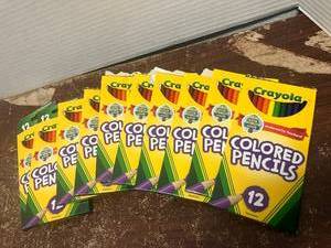 lot 33 image: Crayola Colored Pencils