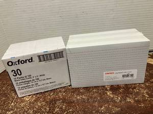 lot 61 image: Bulk Index Cards