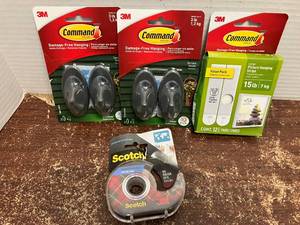 lot 7 image: 3M Command and Scotch Products