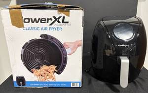 lot 120 image: PowerXL Classic Air Fryer with Original Box