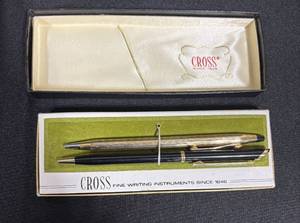 lot 133 image: Cross Pen and Pencil Mismatch Set with Original Box