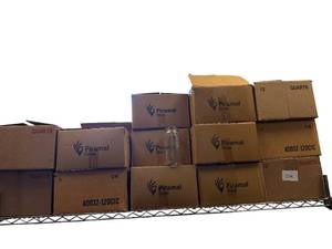 lot 261 image: Mason Jars with some lids