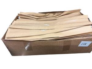 lot 268 image: box of french loaf bread bags