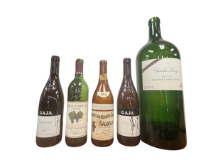 lot 273 image: Assorted Signed Empty Wine Bottles