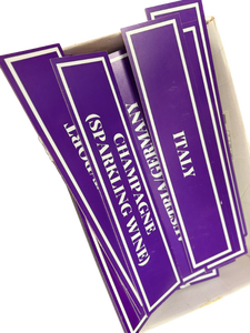 lot 278 image: Assorted Magnetic Name plate