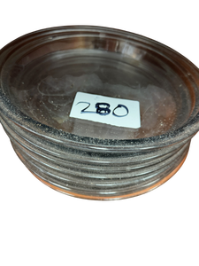 lot 280 image: Glass Pie Plates