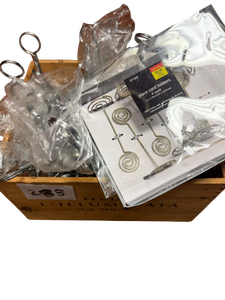 lot 285 image: Box of table number stands