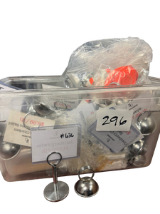 lot 296 image: Assorted Table topper and signs holders