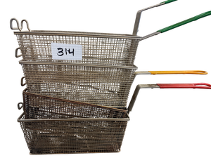 lot 314 image: fry pan baskets