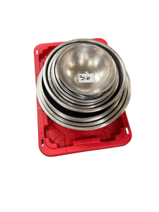 lot 316 image: assorted size prep bowls