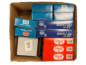lot 324 image: Box of Patty Paper and Wrap