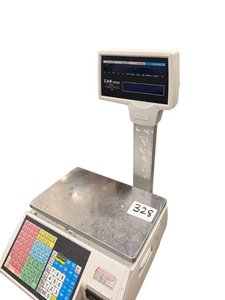 lot 328 image: Large Scale CAS-CL 5000 R series Label printing scale