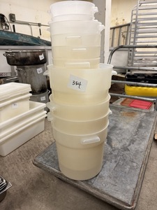 lot 354 image: Bins- no lids