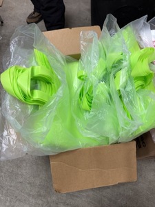 lot 379 image: Box of bags (green)