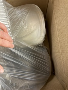 lot 418 image: Takeaway Containers Large  Gold PetPan Lid (50 Qty)