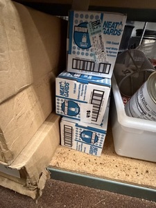 lot 428 image: White Poly Disposable Apron