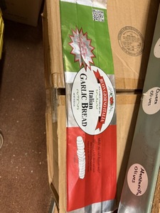 lot 426 image: Foil Bags (italian Garlic bread)